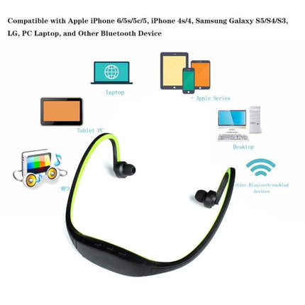 HEONYIRRY Wireless Sports Earphones With Mic For Running wireless Bluetooth neckband for jogging calls gym