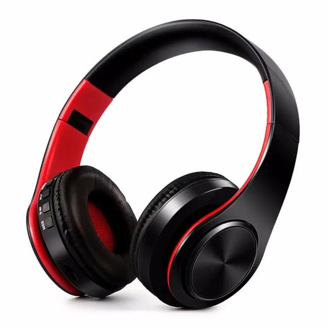 HIFI Stereo Wireless Bluetooth Headphone for Xiaomi iPhone Sumsamg Tablet, with Mic, Support SD Card & FM | Syndmart