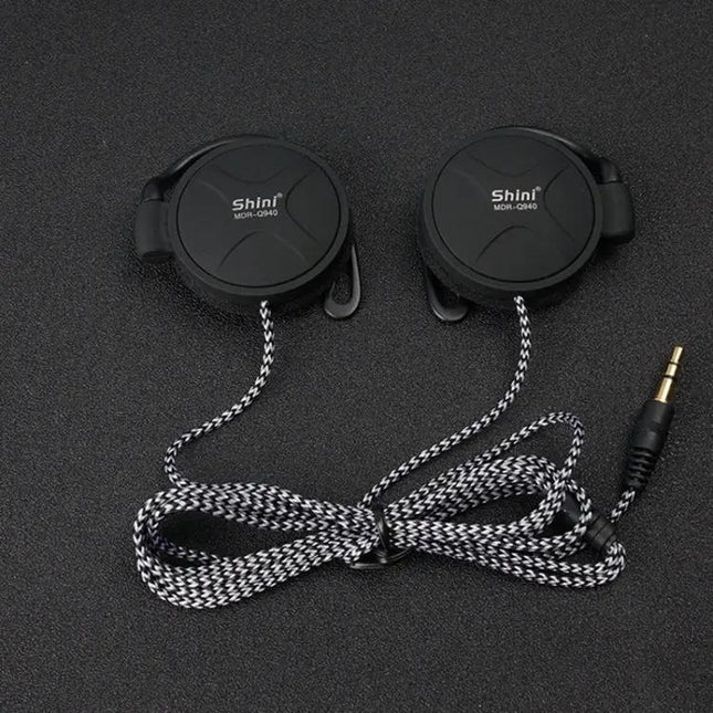 Shini Q940 3.5mm Super Bass EarHook Earphone for Mp3 Player Computer Mobile | Syndmart