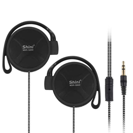 Shini Q940 3.5mm Super Bass EarHook Earphone for Mp3 Player Computer Mobile