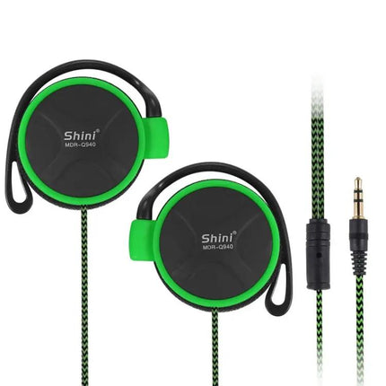 Shini Q940 3.5mm Super Bass EarHook Earphone for Mp3 Player Computer Mobile