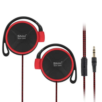 Shini Q940 3.5mm Super Bass EarHook Earphone for Mp3 Player Computer Mobile