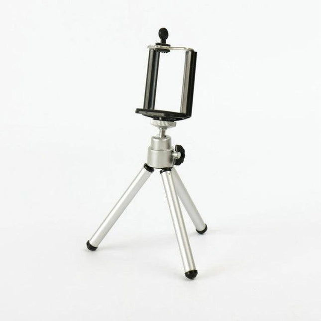 Handy tripod for capturing everyday moments with your phone, compact tabletop tripod holding phone for steady selfies and hands-free videos