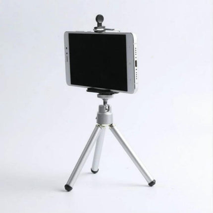 Handy tripod for capturing everyday moments with your phone on a small tabletop tripod holding a smartphone for steady selfies and video calls