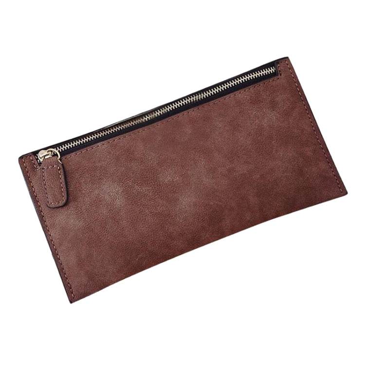 Ladies Long Wallet Simple Style Coin Purse Leather Wallets