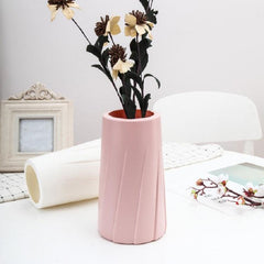 Elegant Minimalist Plastic Vase for Contemporary Home Decor