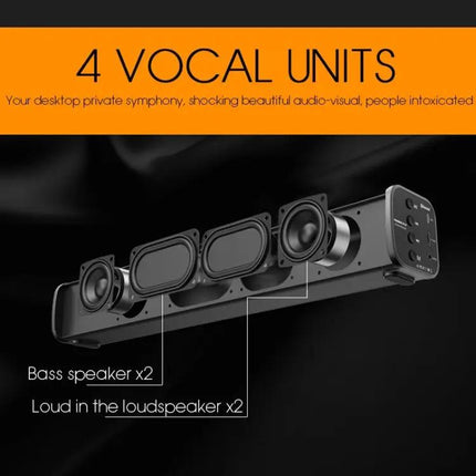 TOPROAD Compact Bluetooth Speaker For Outdoor Use