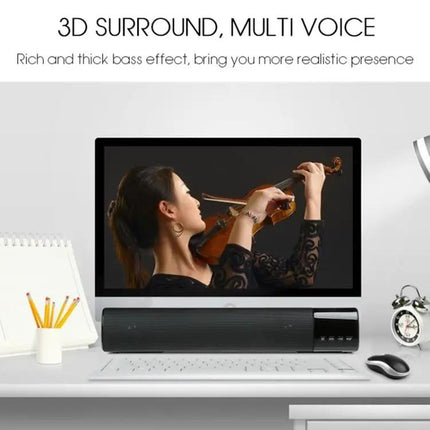 TOPROAD Compact Bluetooth Speaker For Outdoor Use