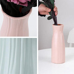 Stylish Multi-Purpose Plastic Vase for Elegant Floral Displays and Home Décor