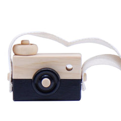 Wooden Camera Toy for Kids - Handmade Photography Props and Decorative Ornaments