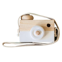 Wooden Camera Toy for Kids - Handmade Photography Props and Decorative Ornaments