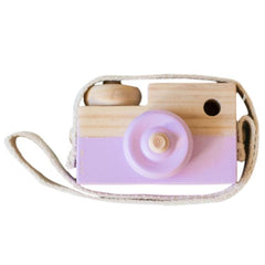 Wooden Camera Toy for Kids - Handmade Photography Props and Decorative Ornaments