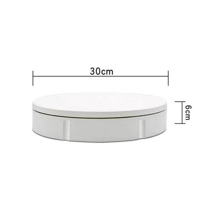 Remote Control Electric Turntable for Product Display, 30cm | Syndmart