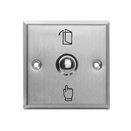 Stainless Steel Exit Button for Secure Door Access Control - durable stainless button for controlled office and building exits