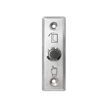 Stainless Steel Electronic Access Control Switch for Doors compact stainless steel door switch with push button and pictograms