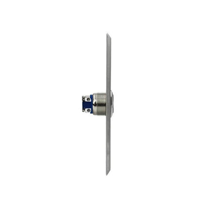 Stainless Steel Electronic Access Control Switch for Doors compact stainless steel door control switch side view