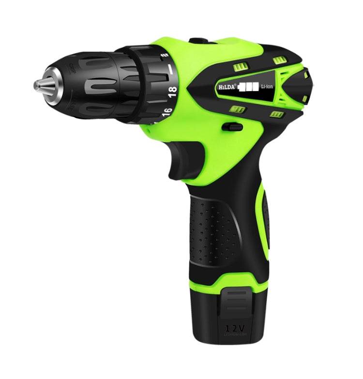 DZ033 12V Electric Screwdriver Lithium Battery Rechargeable Multi-function Cordless Electric Drill Power Tools, 12V Electric Screwdriver - Syndmart