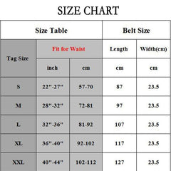 Slimming Sports Belt for Women - Neoprene Fat Burning Abdomen Wrap in Various Colors