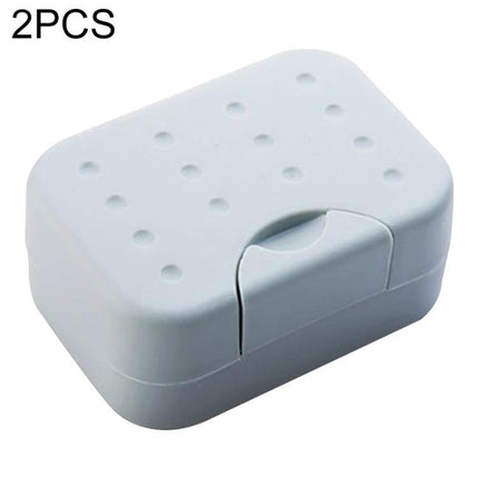 A Compact Soap Box for Travel and Everyday Storage at Home - white plastic travel soap case with snap closure