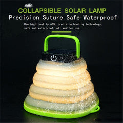 Portable Solar-Powered LED Camping Lantern for Outdoor Adventures