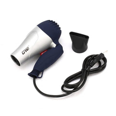 Portable GW-555 220V Mini Hair Dryer - Compact, Foldable Electric Blow Dryer for Travel and Home Use