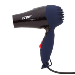 Portable GW-555 220V Mini Hair Dryer - Compact, Foldable Electric Blow Dryer for Travel and Home Use