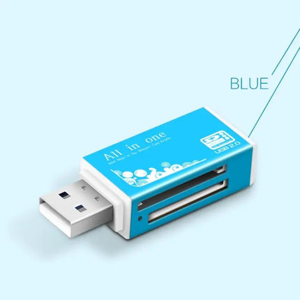 Multi-Card SD Reader for Various Memory Formats and Cards