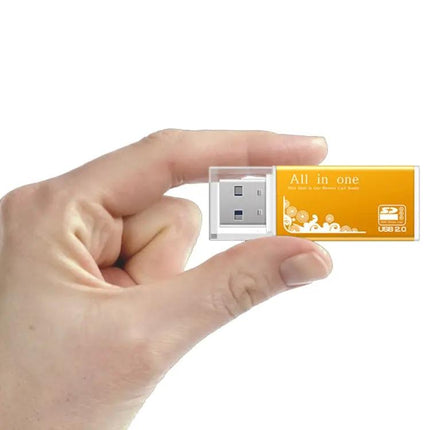 Multi-Card SD Reader for Various Memory Formats and Cards