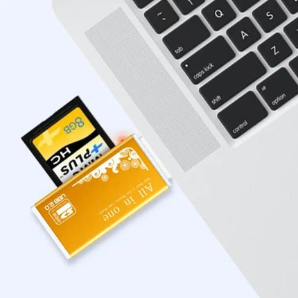 Multi-Card SD Reader for Various Memory Formats and Cards