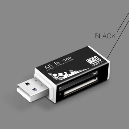 Multi-Card SD Reader for Various Memory Formats and Cards
