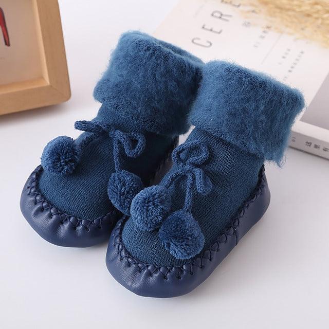 Cozy Anti-Slip Baby Socks for Winter - Unisex Warm Floor Footwear