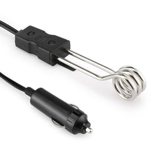 Compact 12V/24V Car Immersion Heater for Quick Boiling Water - Ideal for Camping and Travel