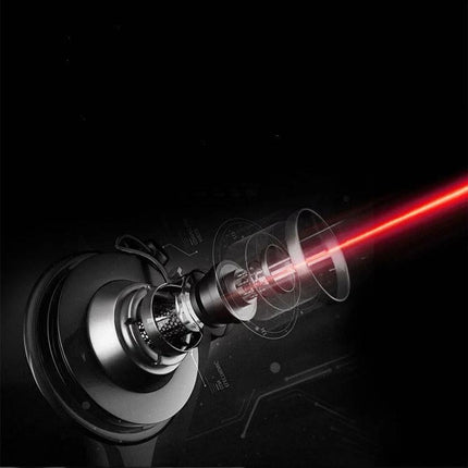 Portable Handheld Non-Contact Digital Tachometer for Motor Speed Measurement - handheld tachometer emitting laser for non-contact RPM sensing