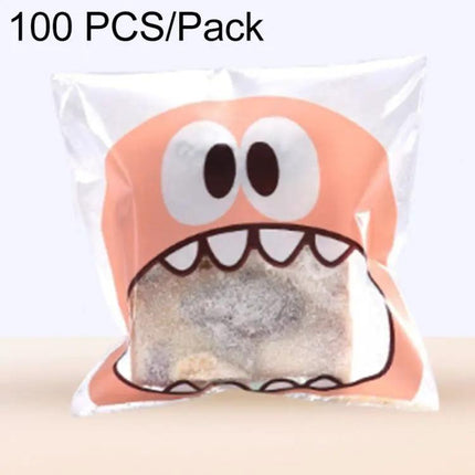 Cartoon Monster OPP Packaging Bags 7x7cm and 10x10cm