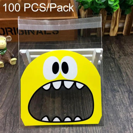 Cartoon Monster OPP Packaging Bags 7x7cm and 10x10cm