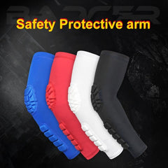 Men's Compression Elbow Sleeve with Anti-Collision and Anti-Slip Features for Sports