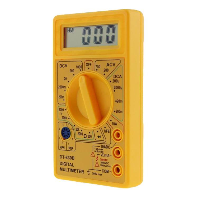 DT-830B Versatile Digital Multimeter with Temperature Measurement and AC/DC Functionality