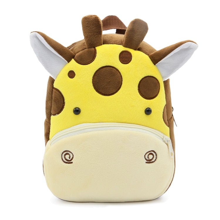 Adorables mochilas de terciopelo con animales en 3D para niños: mochilas escolares con dibujos animados y regalos para el jardín de infancia