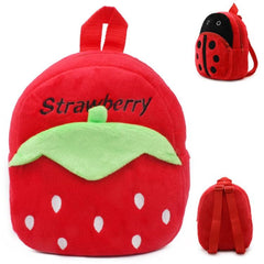 Charming Plush Cartoon Backpack for Little Girls - Perfect for Kindergarten Adventures