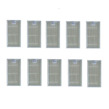 CHUWI iLife HEPA Filter Replacement Set of 10 Pieces for Vacuums - ten replacement HEPA filters for robot vacuums to capture dust and allergens