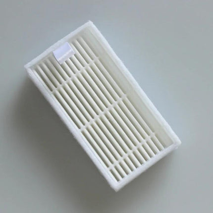 CHUWI iLife HEPA Filter Replacement Set of 10 Pieces for Vacuums white replacement HEPA filter close-up for robot vacuums