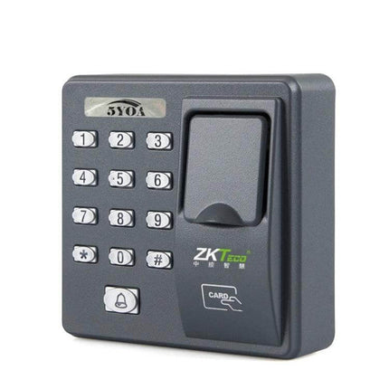 ZKTeco Fingerprint Attendance and Access Control Device for Offices wall-mounted fingerprint and keypad access unit for office attendance and door security