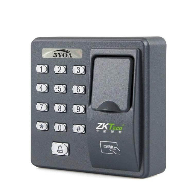 ZKTeco Fingerprint Attendance and Access Control Device for Offices wall-mounted fingerprint and keypad access unit for office attendance and door security