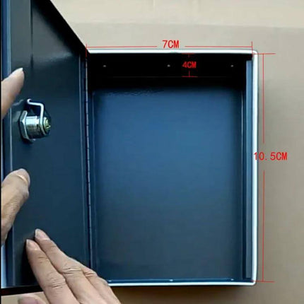 Compact Dictionary-Style Safe Box for Hiding Valuables and Jewelry showing open interior dimensions and lock for discreet bookshelf storage