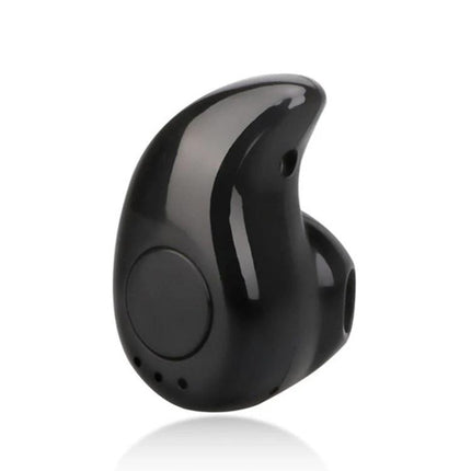 Mini In-Ear Sport Bluetooth Earbuds With Mic For Commuting compact black wireless single earbud with mic for calls and commuting