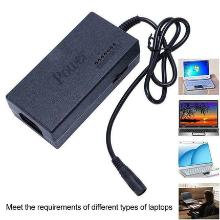 BINYEAE Versatile Universal Laptop Charger Adapter for Everyday Use compact 90W black AC power adapter for multiple laptops