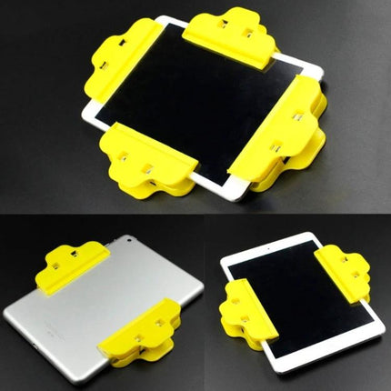 Set of 10 Plastic Clips for Mobile Phone Screen Repairs securing tablet screen during adhesive curing, lightweight 10cm clips