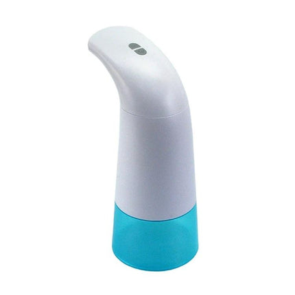 Household Automatic Foam Soap Dispenser for Daily Hand Washing - touchless white and blue automatic foam soap dispenser for kitchen or bathroom