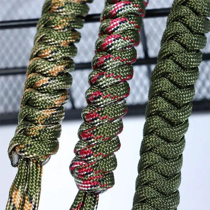 Black Steel Monkey Fist Lanyard for Everyday Protection | Syndmart