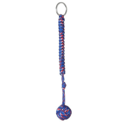 Black Steel Monkey Fist Lanyard for Everyday Protection | Syndmart
